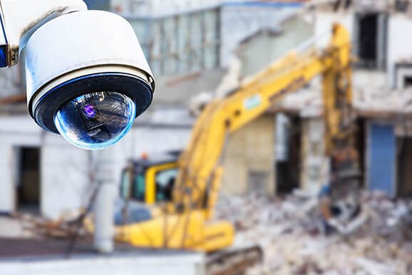 télésurveillance du chantier